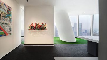 IFC 52F Office by Evans Lee Design