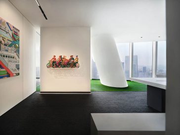 IFC 52F Office by Evans Lee Design