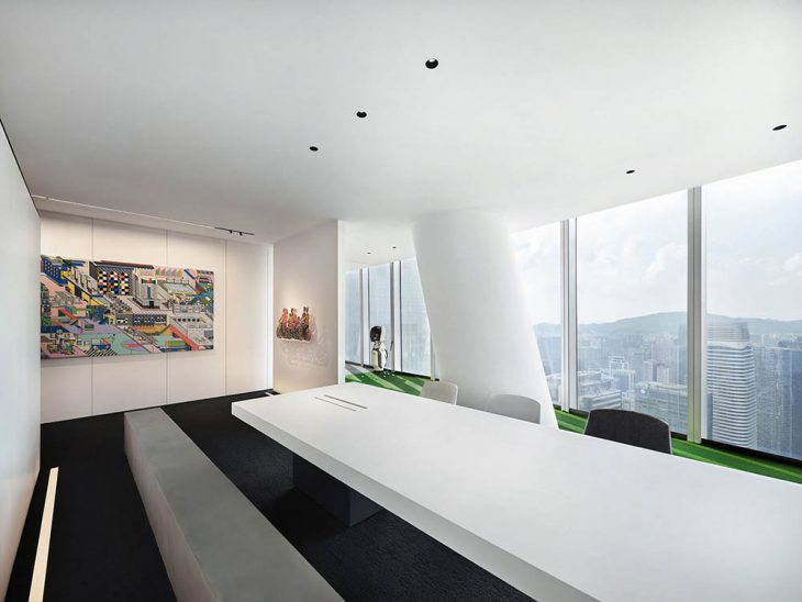 IFC 52F Office by Evans Lee Design