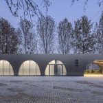 Beijing Olympic Forest Park's Runner's Station by TEMP