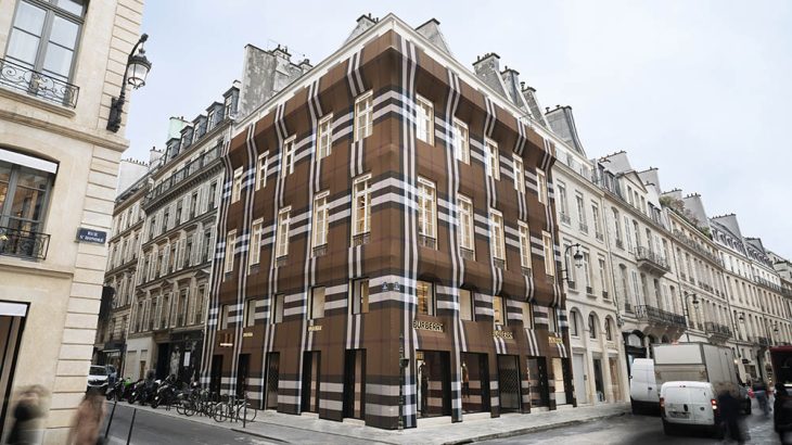 Vincenzo De Cotiis on Burberry's Sloane St Store