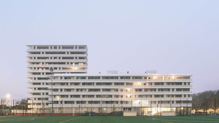 110 housing units in Toulouse by CoBe Architecture & Paysage