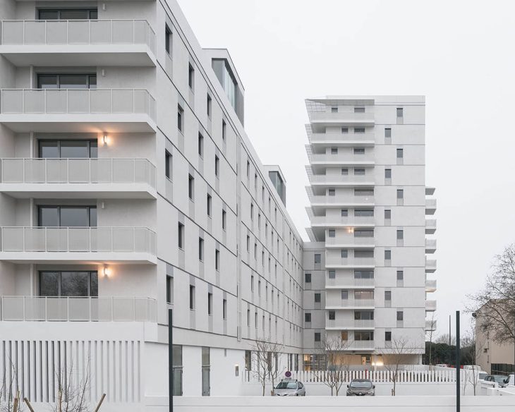 110 housing units in Toulouse by CoBe Architecture & Paysage