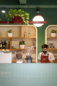 Coffee Shop SANTA LUZ by A_FS studio