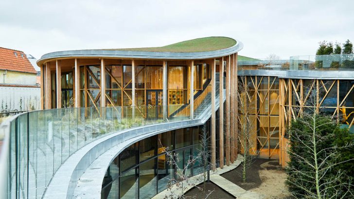 H.C. Andersen House designed by Kengo Kuma