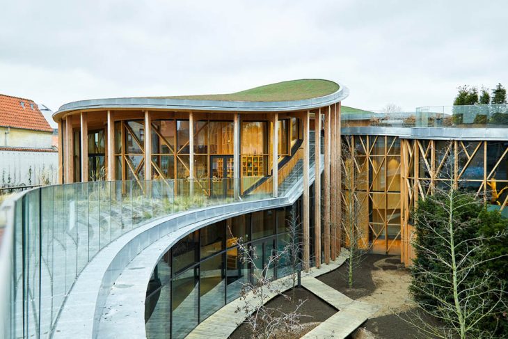 H.C. Andersen House designed by Kengo Kuma