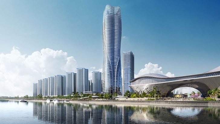 Harbourfront High-rise Design Submission in South China by 10 Design