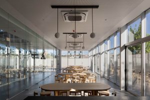 ACA Coop Offices designed by Arrillaga Parola Arquitectos