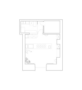 Ice Cream Shop Ješt? Jednu (One More) designed by HRA