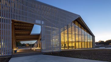 Home Building at Thaden School designed by EskewDumezRipple