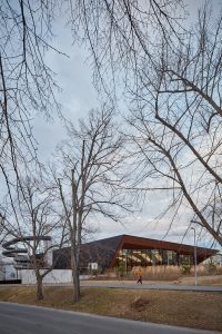 Louny Municipal Swimming Hall by dkarchitekti
