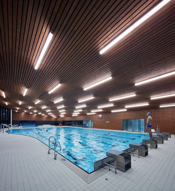 Louny Municipal Swimming Hall by dkarchitekti