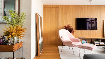 Torn Between Oak and Walnut Doors