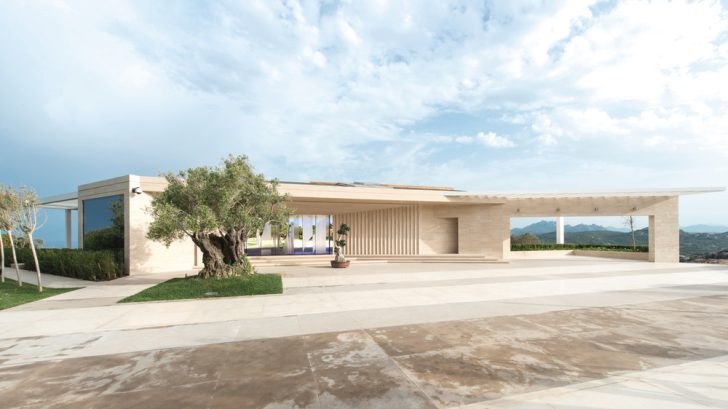 Fabio Mazzeo Architects design Sculptural Villa