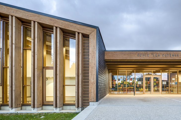 Hemaa Architectes design School of Heudebouville