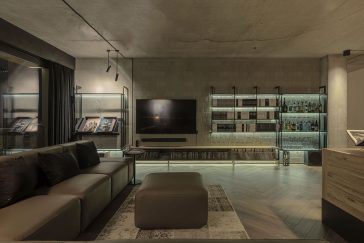 ZIKZAK Architects design Jazz inspired Loft Apartment ih Kyiv