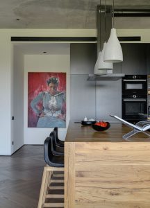 ZIKZAK Architects design Jazz inspired Loft Apartment ih Kyiv