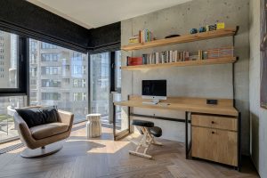 ZIKZAK Architects design Jazz inspired Loft Apartment ih Kyiv