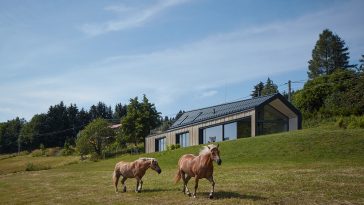 Cork Facade Mountain House by atelier SAD & Iveta Zachariášová