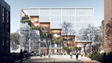 JUBILLE, University of Economics by ENTROPIC + Studio4SPACE
