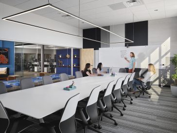 AppFolio Offices designed by Cushing Terrell