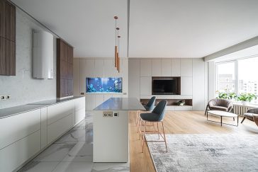 Light Scandi Apartment by Tabooret