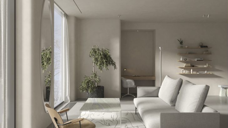 RYB apartment designed by Men Bureau