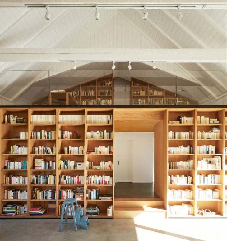 Denison House - A Farm House Restored with a Touch of Contemporary Elegance by ADHOC Architectes