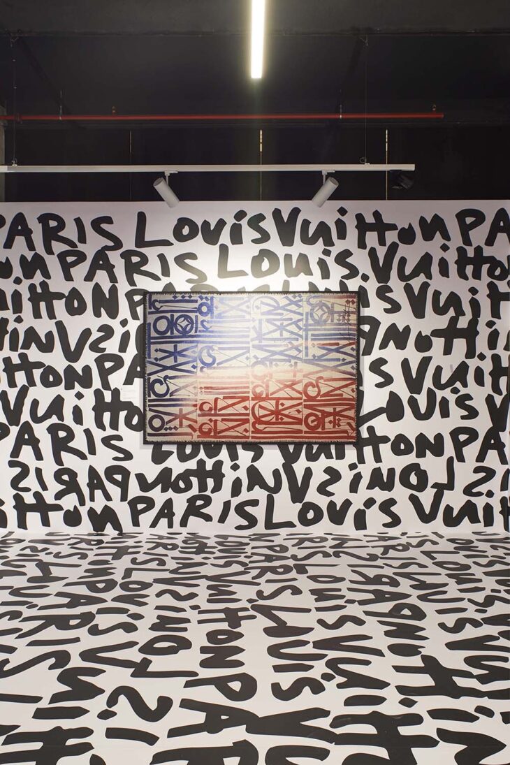 Louis Vuitton customization - Graffiti Dubai