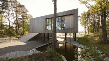 Villa Grieg designed by Saunders Architecture