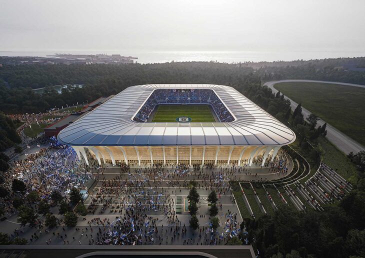 Zaha Hadid Architects Aarhus Stadium