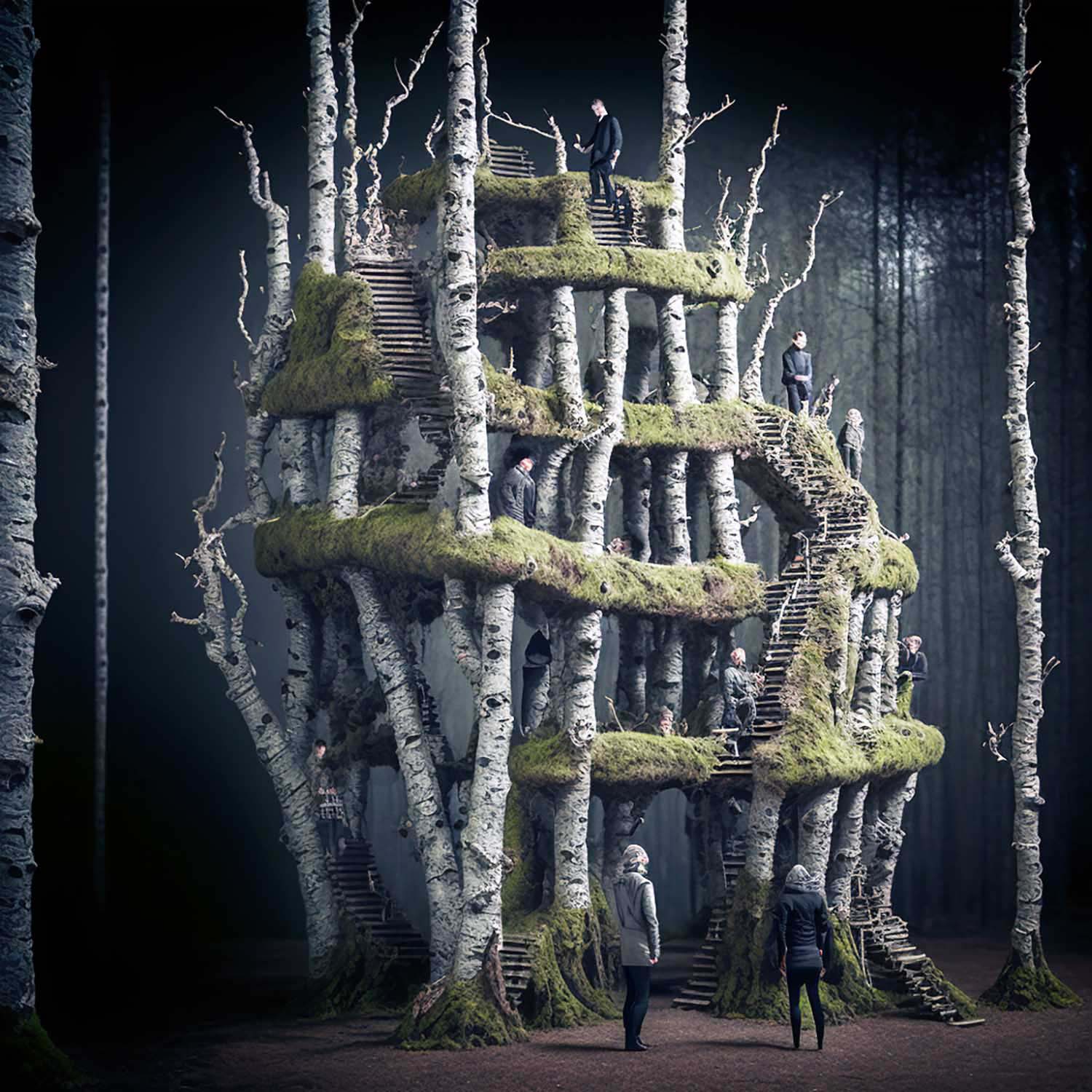 Tree Manipulation Series by Ulf Mejergren Architects (UMA)