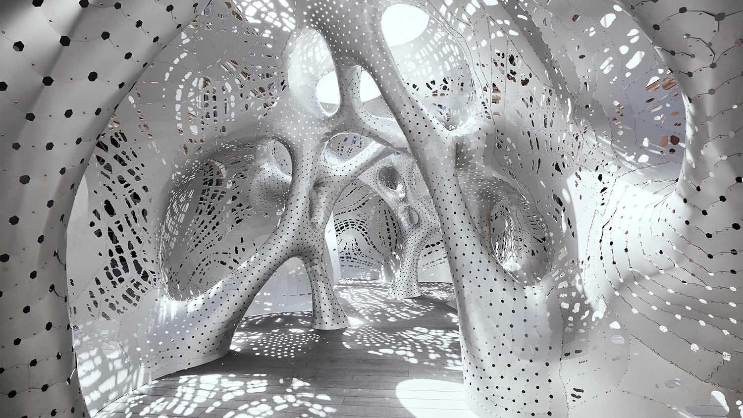 Milan Design Week 2023: Louis Vuitton's “Pavilion Nomad” by Marc Fornes'  THEVERYMANY - COOL HUNTING®