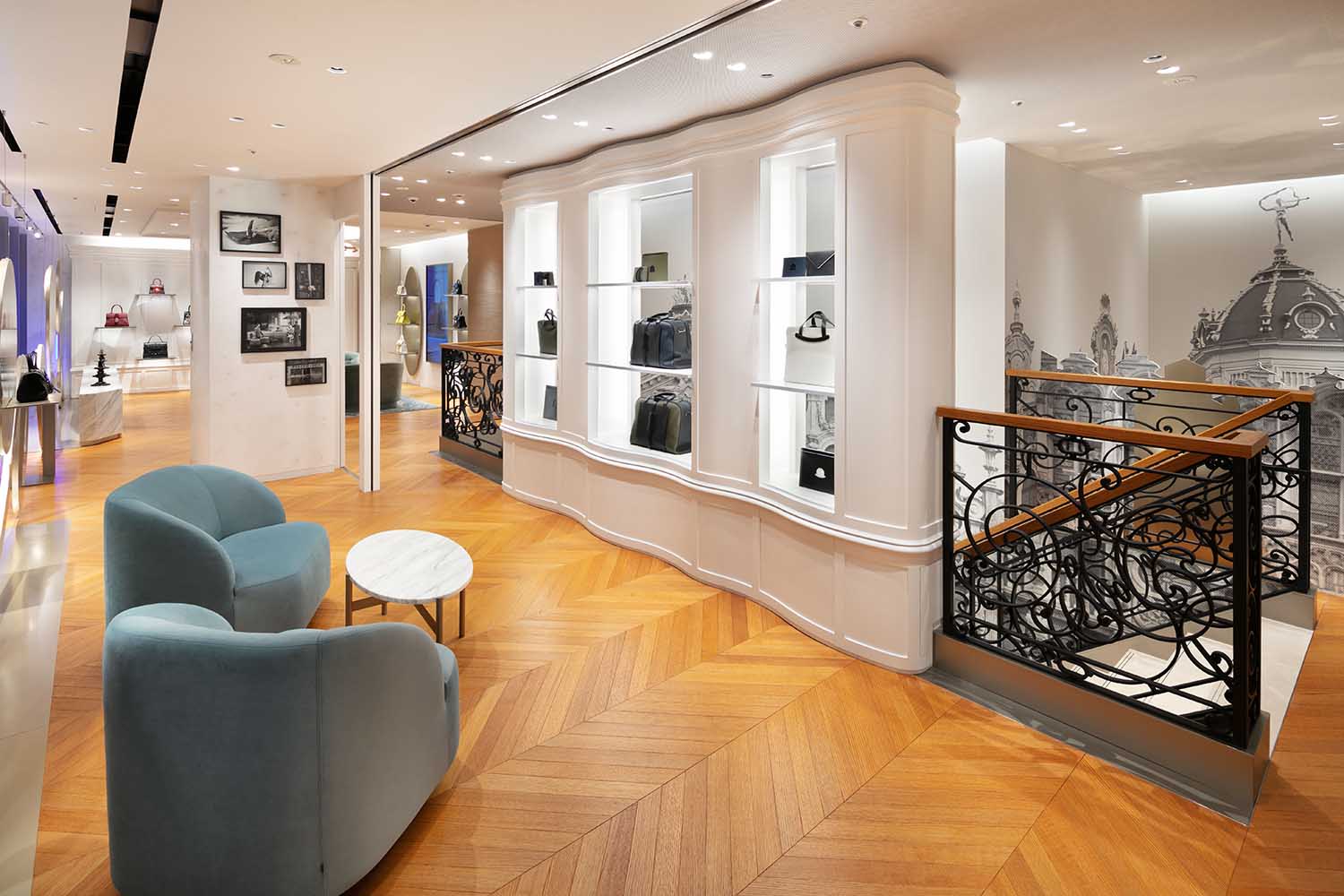 Vudafieri-Saverino Partners design New Delvaux Flagship Store