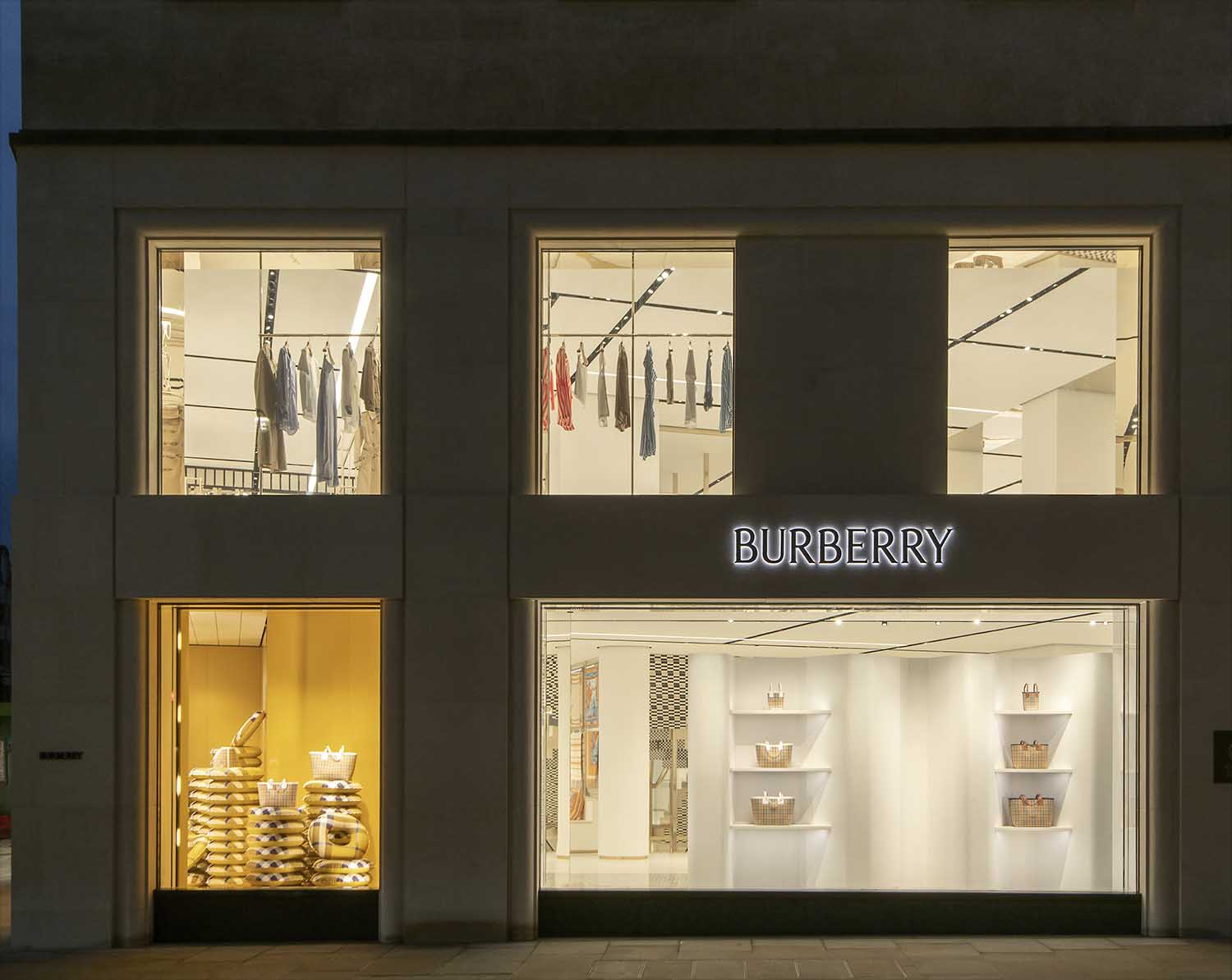 Burberry Reopens New Bond Street Flagship Store