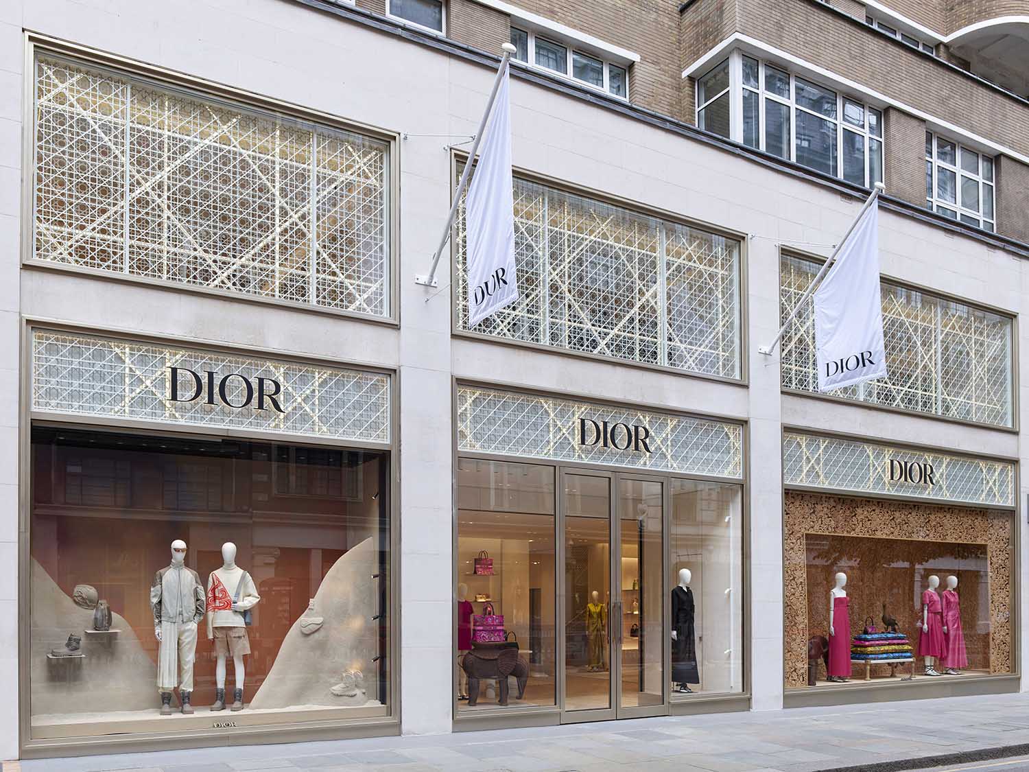 PARIS, FRANCE - JULY 22, 2017: Dior Fashion Luxury Store In Avenue