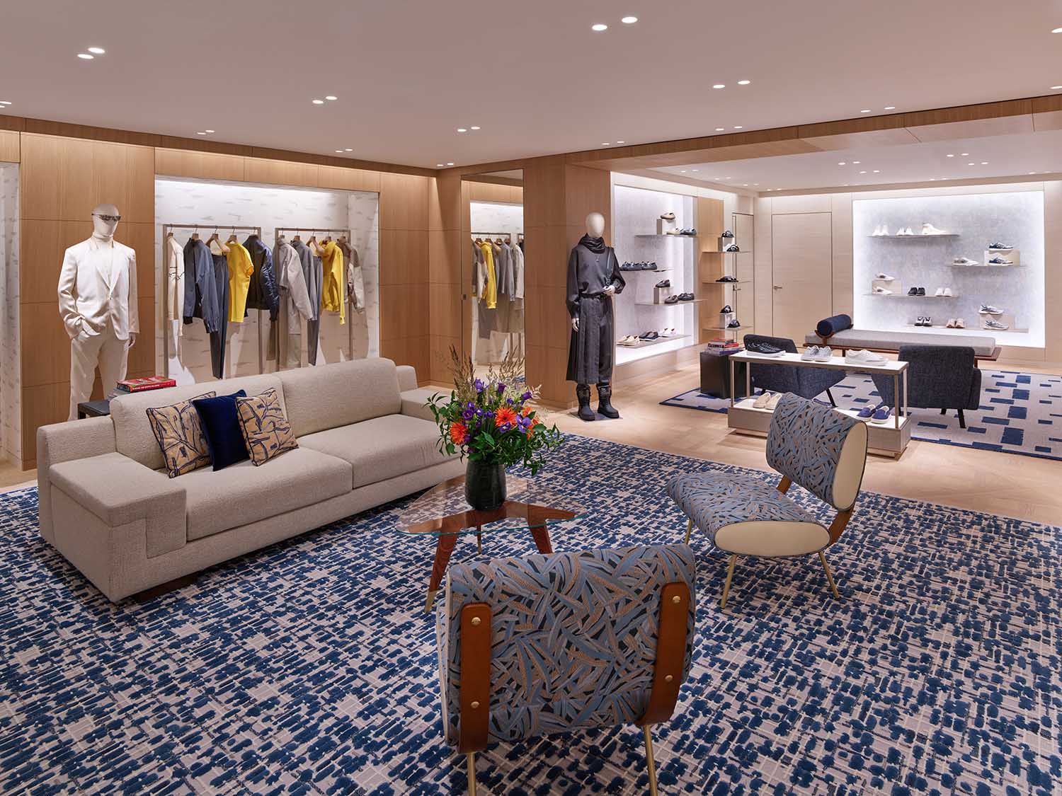 Louis Vuitton, Valentino Expand on Sloane Street, London's Green