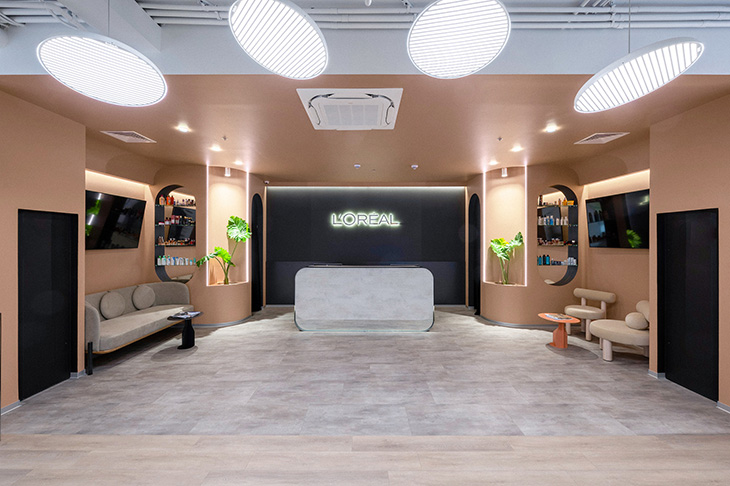 Churina Design Talks about the L'Oréal Ukraine Office