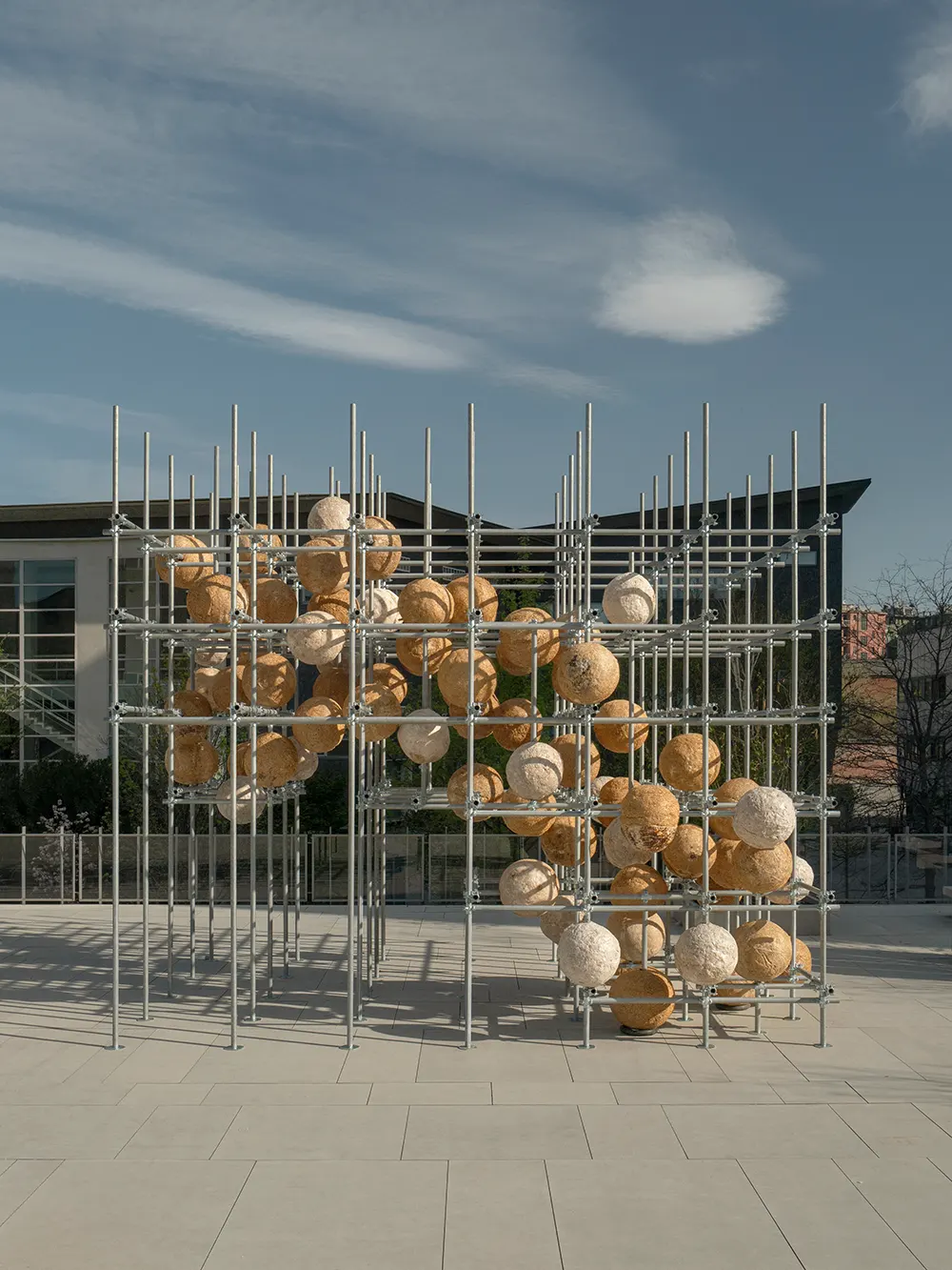 Henning Larsen Builds Growing Matter(s) Pavilion with Living Mycelium