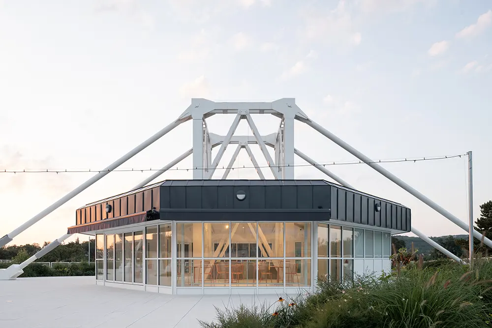 Křižík Pavilions Reopen with Green Roofs and New Public Use
