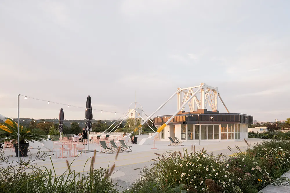 Křižík Pavilions Reopen with Green Roofs and New Public Use