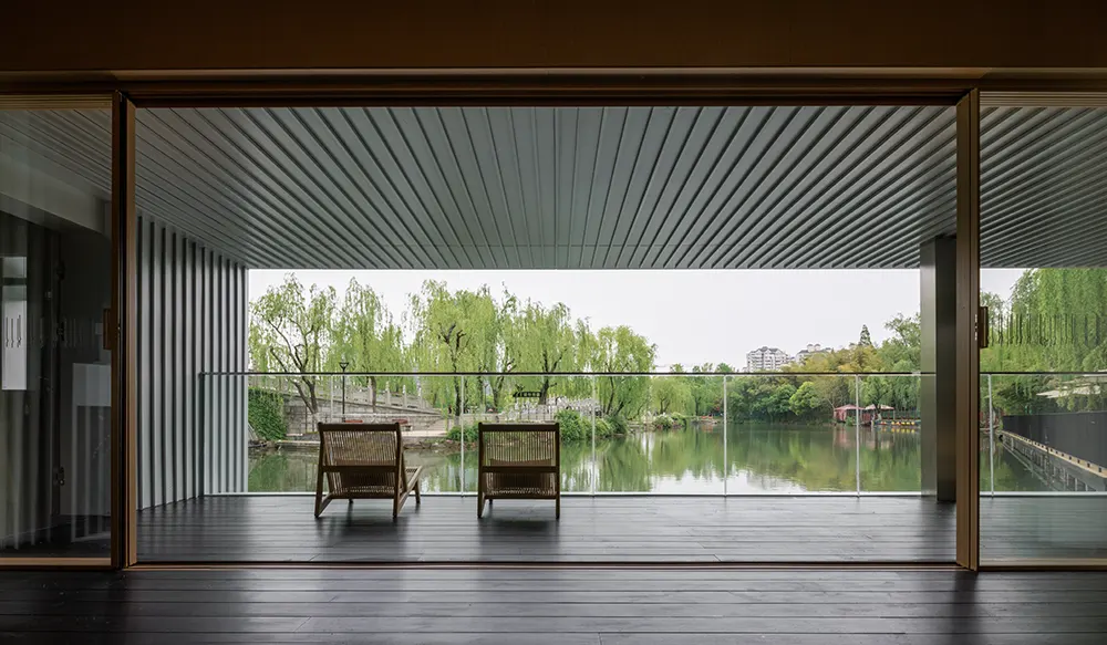 The Lake House Pavilion by Wutopia Lab