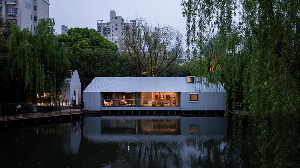 The Lake House Pavilion by Wutopia Lab