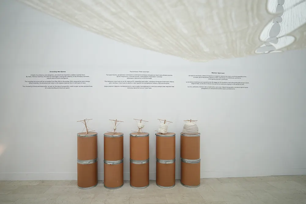 Interview: Serbia’s 2025 Biennale Pavilion Unravels in Motion