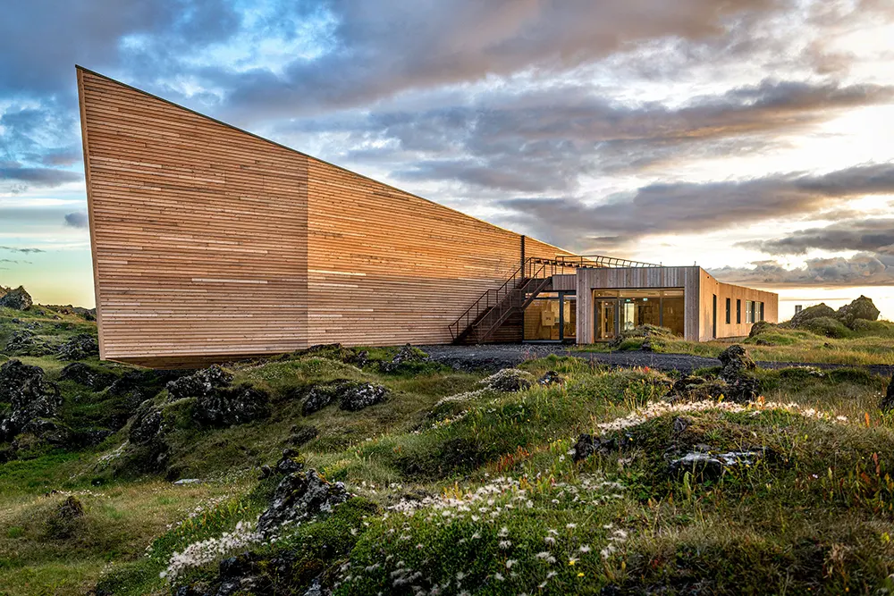 Visitor Center for Snaefellsjökull National Park by Arkis Architects