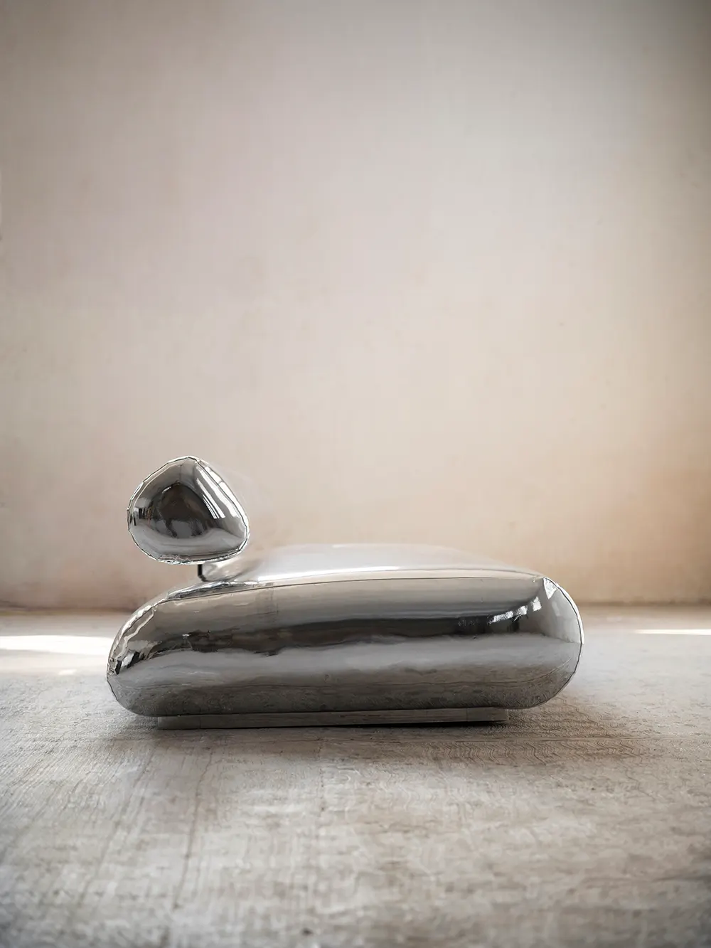 Alexander Diaz Andersson on the Beluga Sofa for ATRA