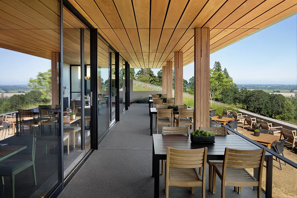 Archery Summit Winery's New Tasting Room by Heliotrope