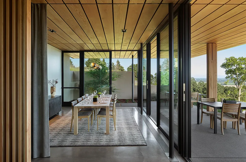 Archery Summit Winery's New Tasting Room by Heliotrope