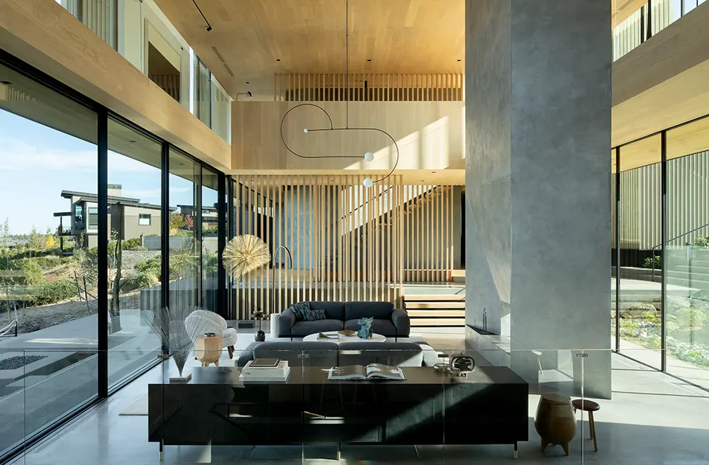 Tetherow Overlook House by Hacker