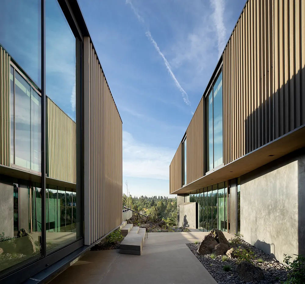 Tetherow Overlook House by Hacker